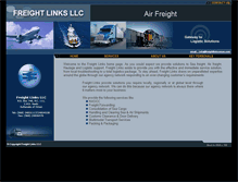 Tablet Screenshot of freightlinksoman.com